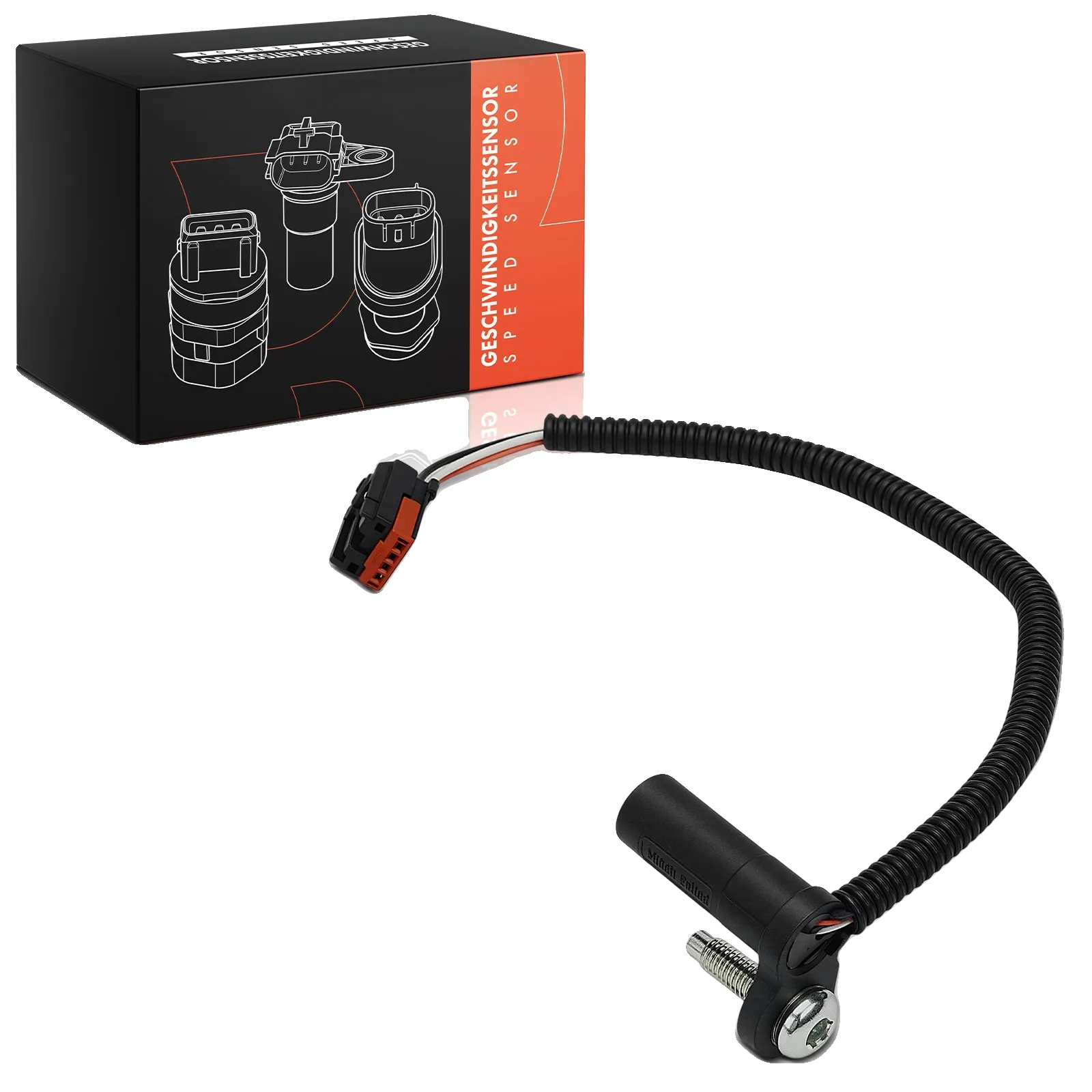 Geschwindigkeitssensor, Kompatibel Mit Ford Usa, 4 Anschlusskontakte, Langlebige Konstruktion, Kompaktes Design, Ean 4071597668009