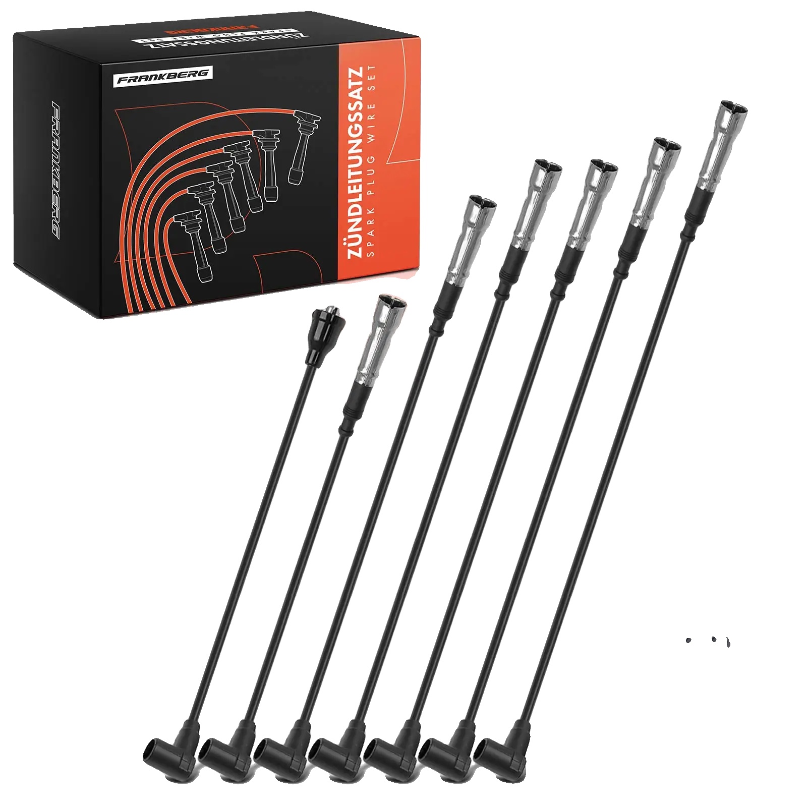 Zündkabel, Länge 1: 700 Mm, Länge 2: 720 Mm, Länge 3: 920 Mm, Länge 4: 1010 Mm, Länge 5: 1220 Mm