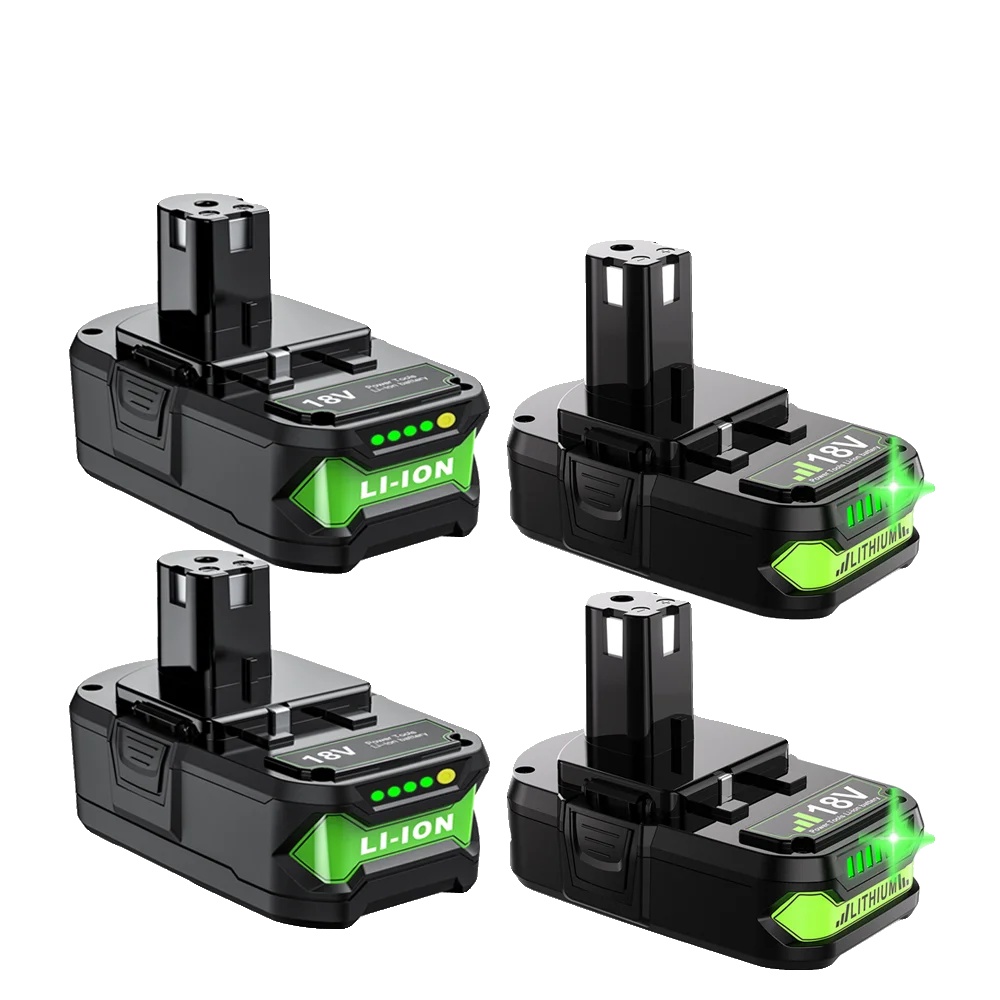 Ersatzbatterie, Li-ion, 18v, Kompatibel Mit Ryobi, 2 3ah 2 6ah
