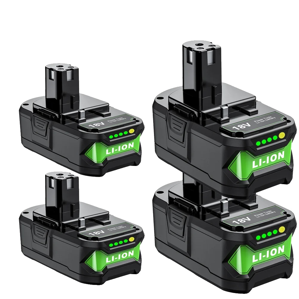 Ersatzbatterie, Li-ion, 18v, Kompatibel Mit Ryobi, 2 6ah 2 9ah