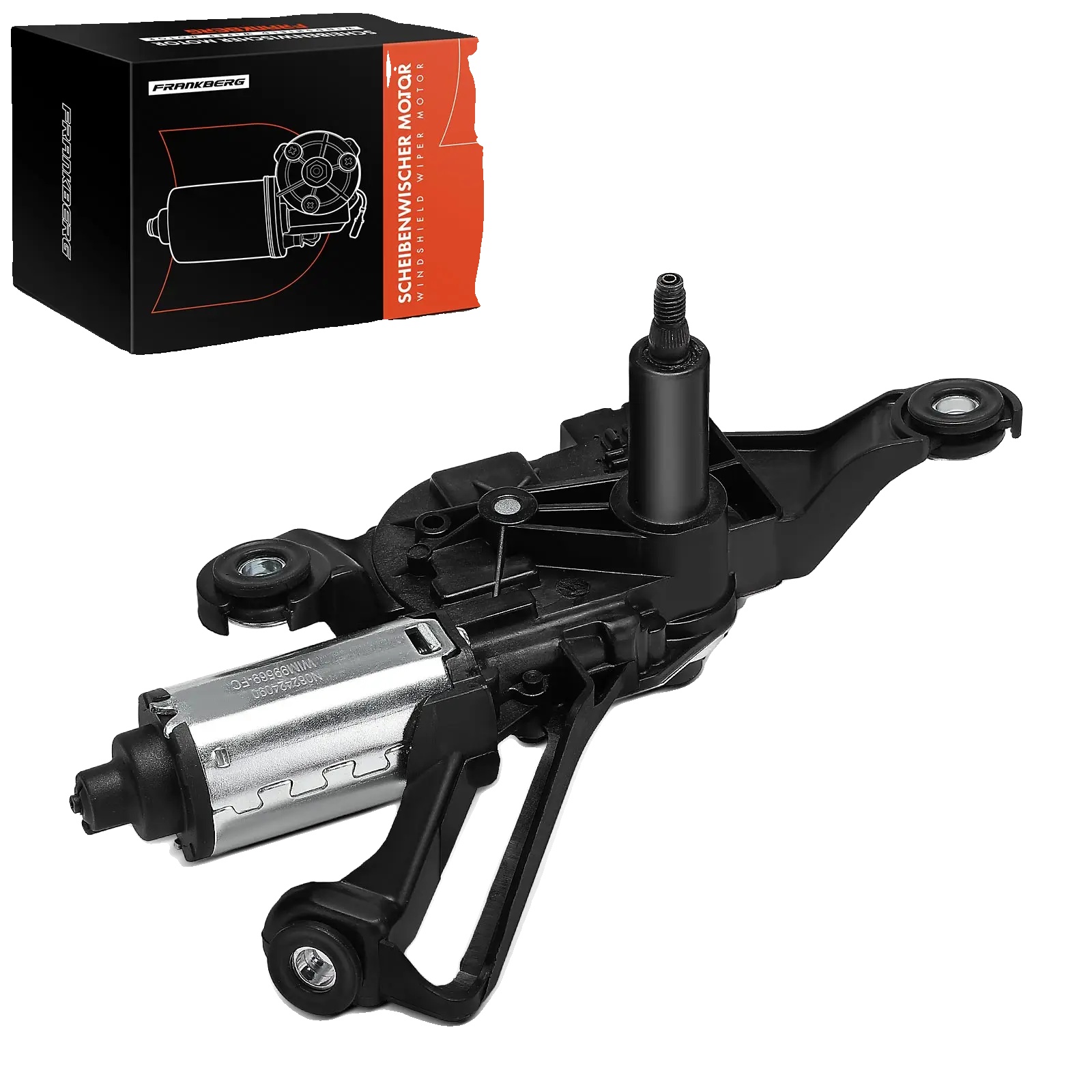 Heckwischermotor, 12v Spannung, 3 Anschlusskontakte, Kompaktes Design, Hochwertiges Metall, Kompatibel Mit Fahrzeugmodell E81 E87