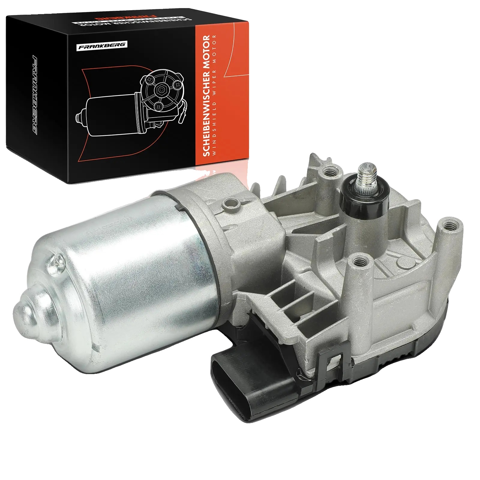 Scheibenwischermotor, 12 V, 4 Anschlusskontakte, Frontinstallation, Kompatibel Mit Seat Altea 5p1, Entwickelte Komponenten