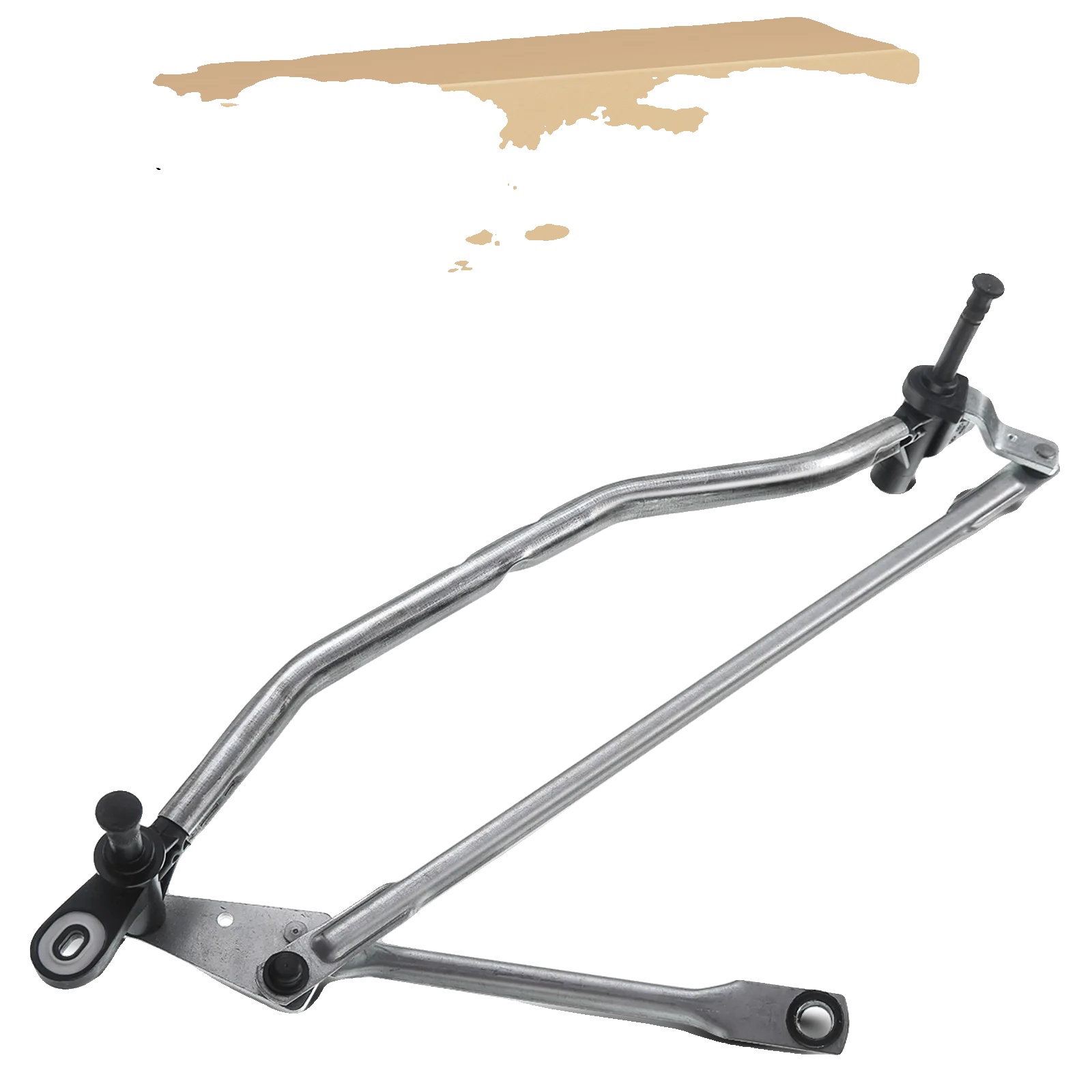 Wischerantrieb, Material: Stahl, Abmessungen: 29 Cm, Kompatibilität: Audi A4 8k B8 (2007-2016), Leistung: Linkslenker-installation, Zusätzliche