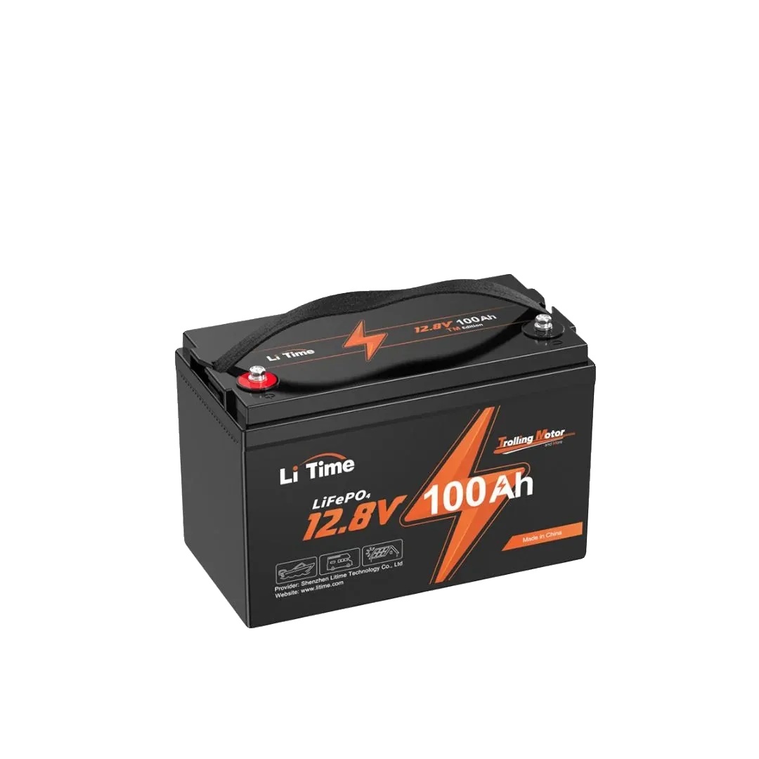 Lithium-batterie, 100ah Kapazität, Fortschrittliche Sicherheitsmerkmale, Schwarz