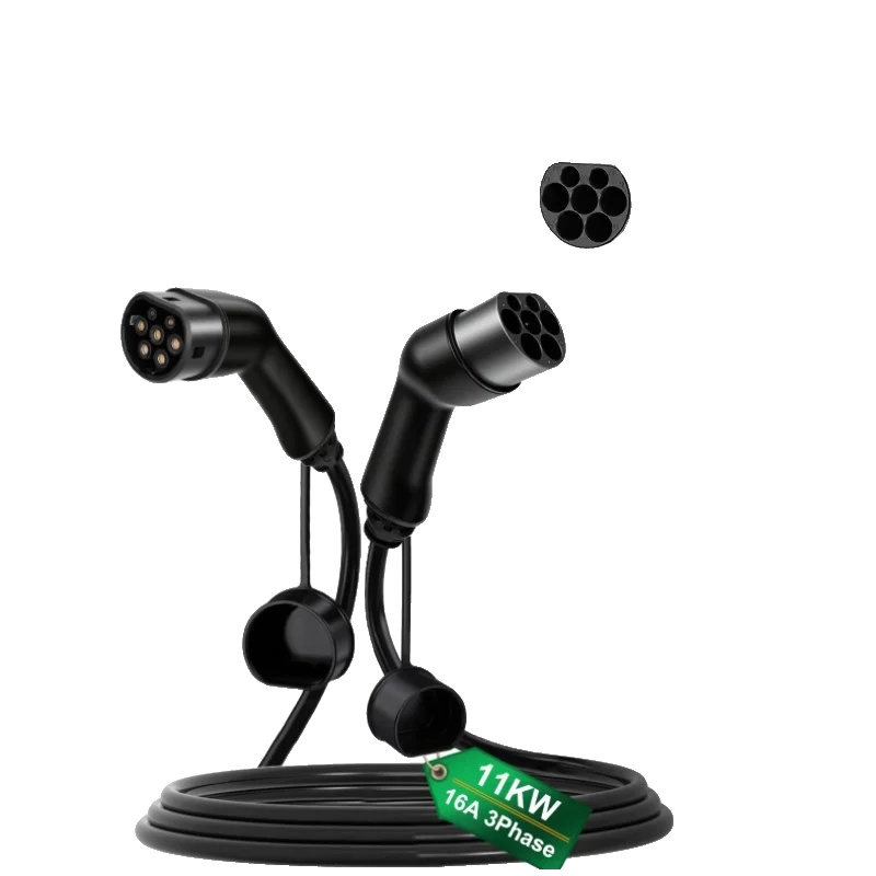 Ev-ladekabel, Typ 2 Kompatibilität, Langlebige Konstruktion, 3phasen 16a 11kw 3m, Typ2-a