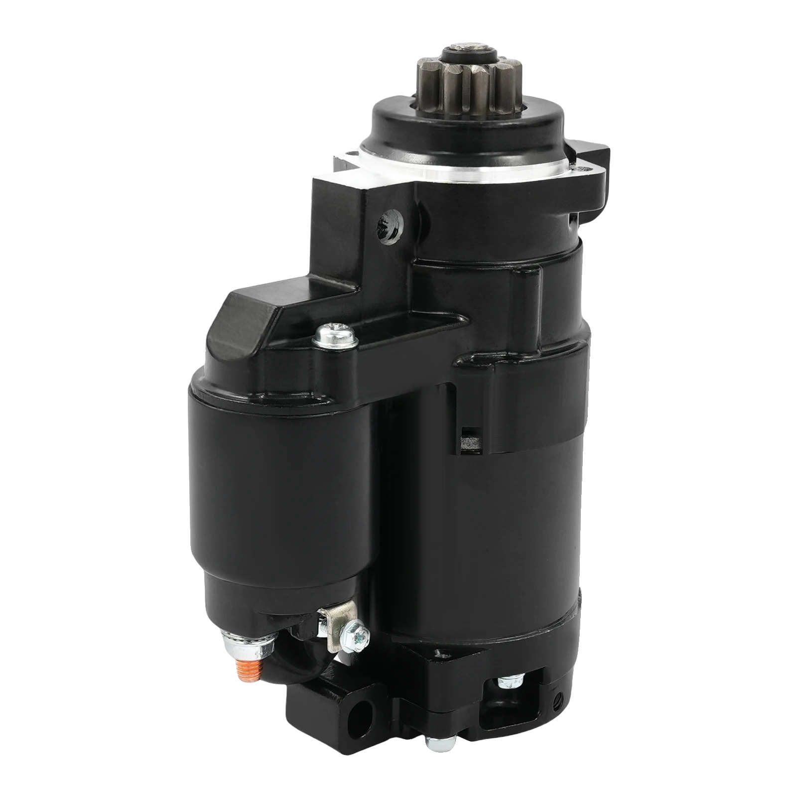 Marine-startermotor, Robuste Leistung, Effizientes Energiemanagement, Schwarz