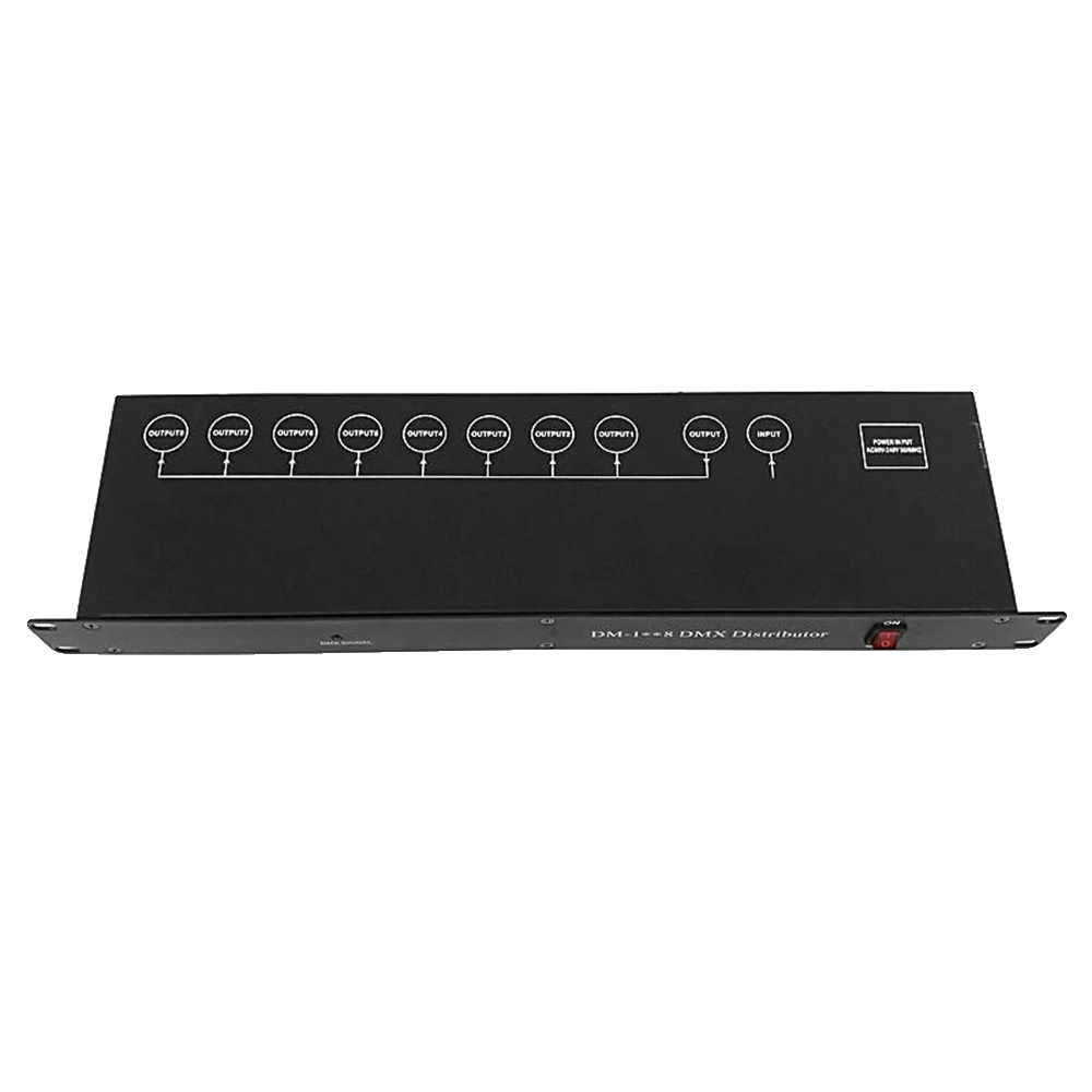 Dmx512-signalverstärker, 8-kanal-splitter, Zuverlässige Leistung, 19x15w Fc