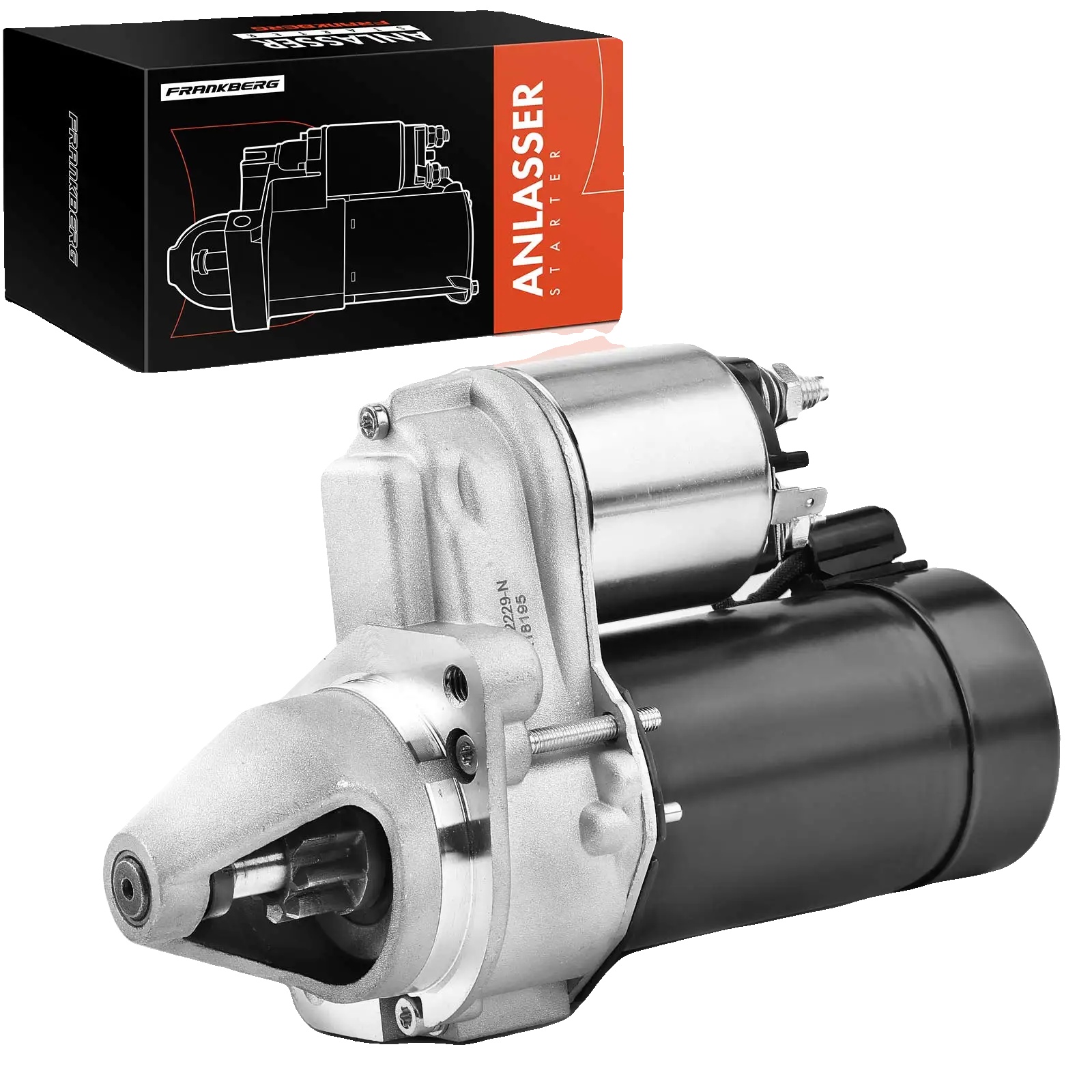 Anlasser, Langlebige Elektrische Komponenten, Standardpassform, Kompatibel Mit Motorrad R-modellen, Starke Startkraft,