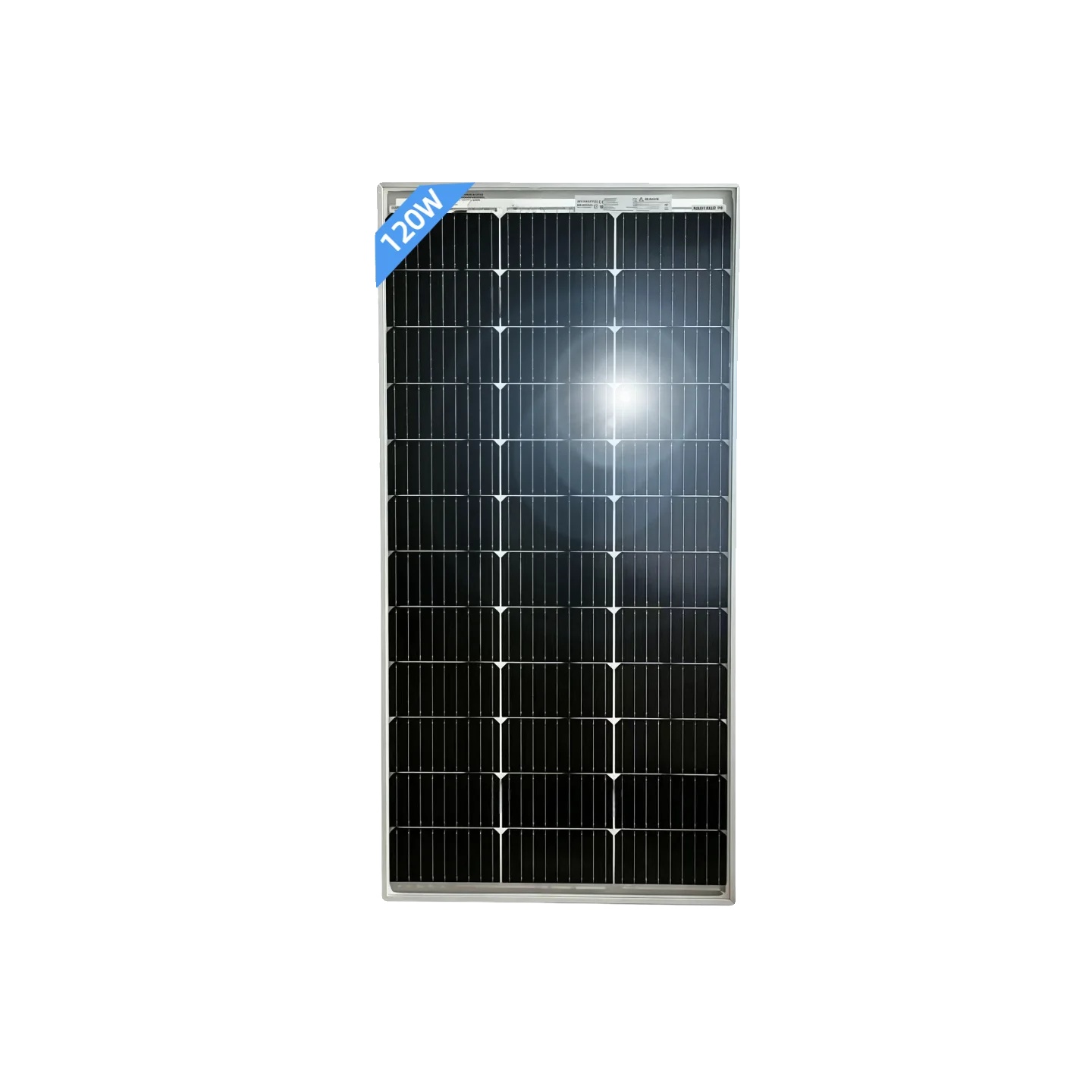 Solarmodul, 120w Leistungsabgabe, Hohe Effizienz, Bifacial 120 1pcs