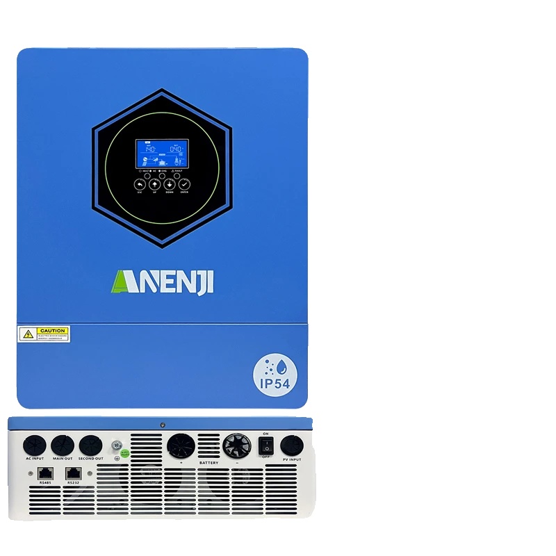 Solarwechselrichter, Dual-ac-ausgang, Wifi-überwachung, Anj-4200w-24v-ip54-w, 220-240v, 24v