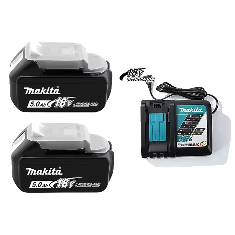 Akku Für Kabelloses Werkzeug, 18v Lithium-ionen, 6000mah Kapazität, Makita 5ahx2 Chargx1