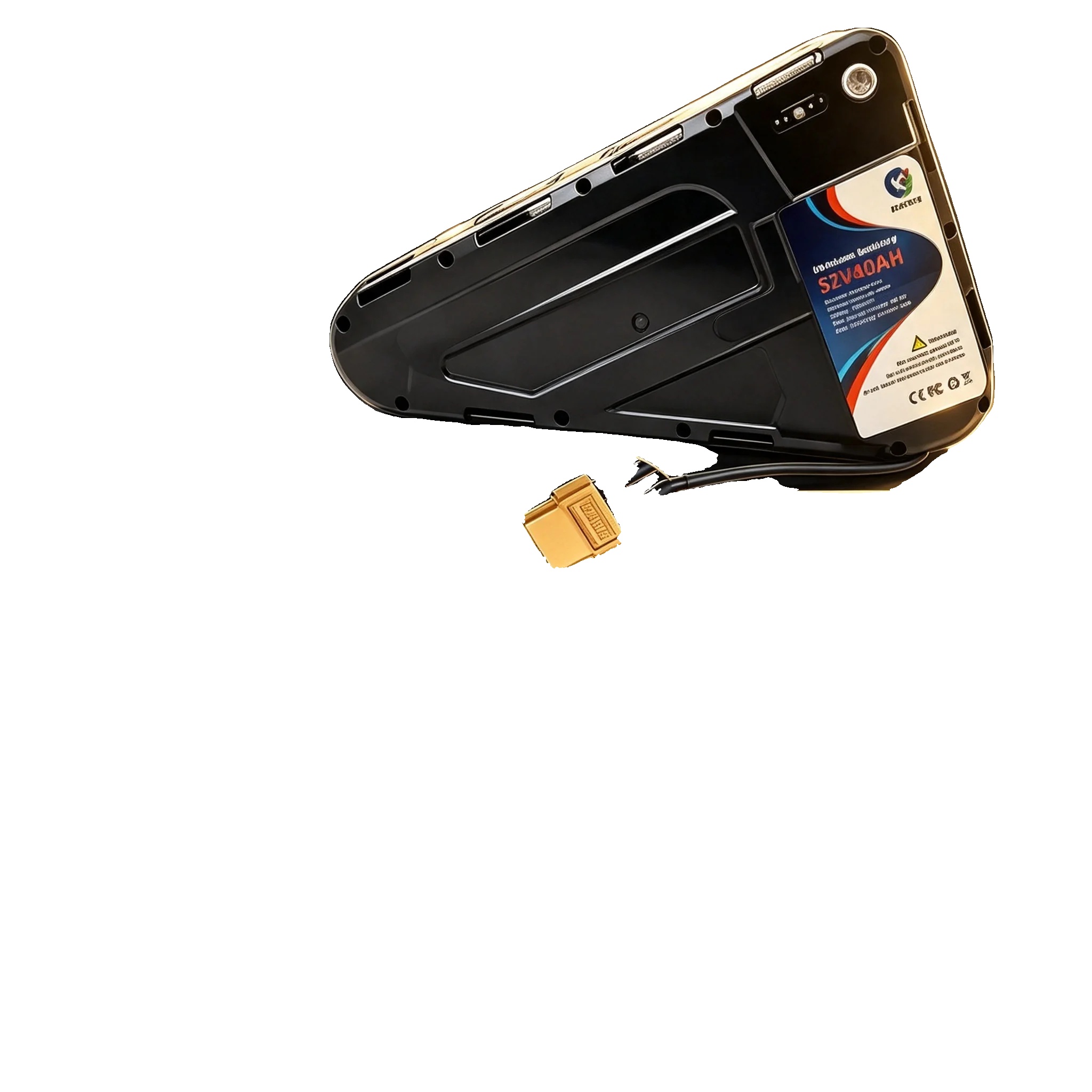 Ersatz-ebike-batteriepack, Wasserdichtes Design, Hohe Zyklenleistung, 52v-xt60-40ah