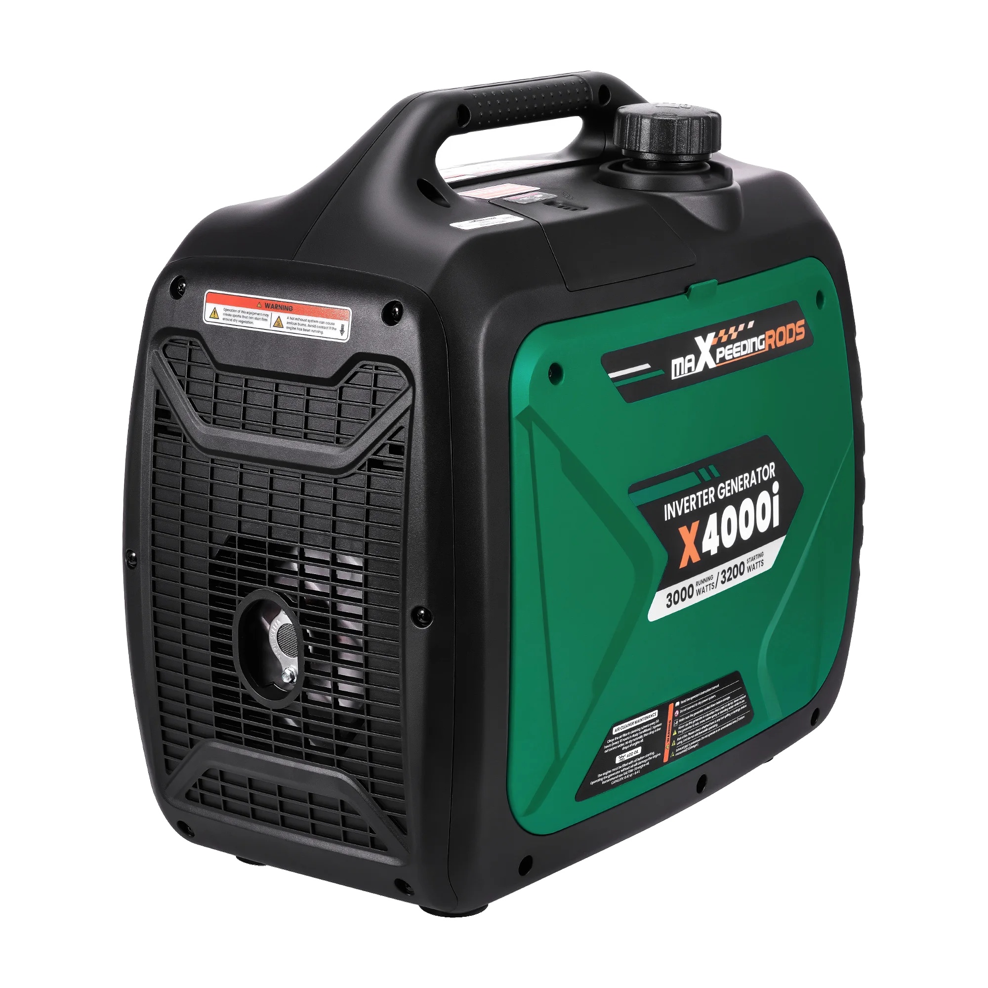 Invertergenerator, Tragbar, Leiser Betrieb, Dunkelgrün