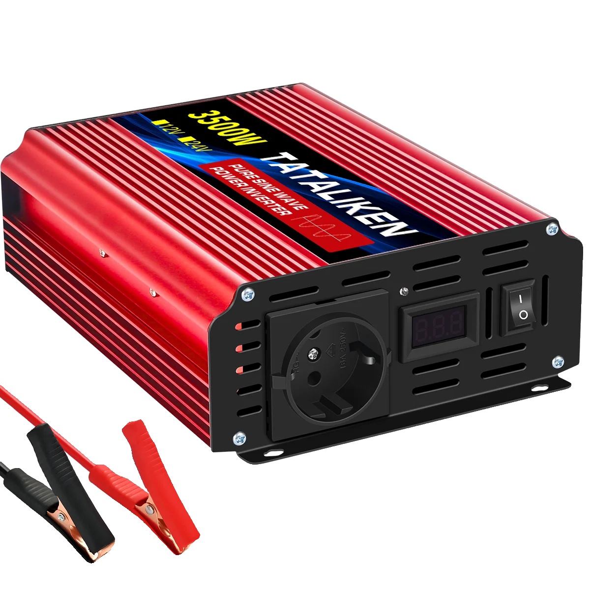 Wechselrichter, Ac 220v Ausgang, Eu-steckdosenkompatibilität, 24v3500w220v50hzeu