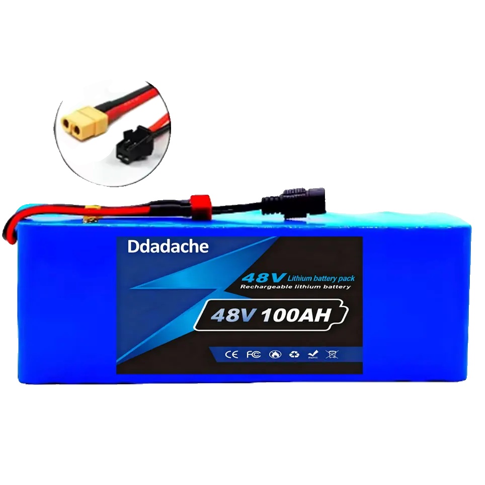 Lithium-ionen-batterie, 100ah Kapazität, Kompatibel Mit Elektrofahrzeugen, Xt60 Sm