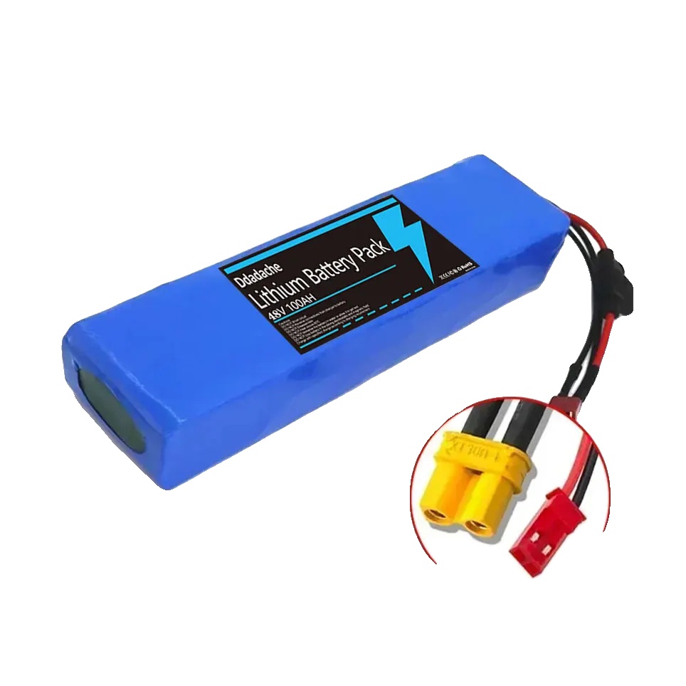 Wiederaufladbares Batteriepaket, 48v Nennspannung, Lithium-ionen-technologie, Xt30-jst