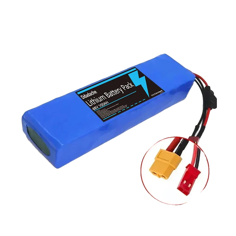 Wiederaufladbares Batteriepaket, 48v Nennspannung, Lithium-ionen-technologie, Xt60-jst