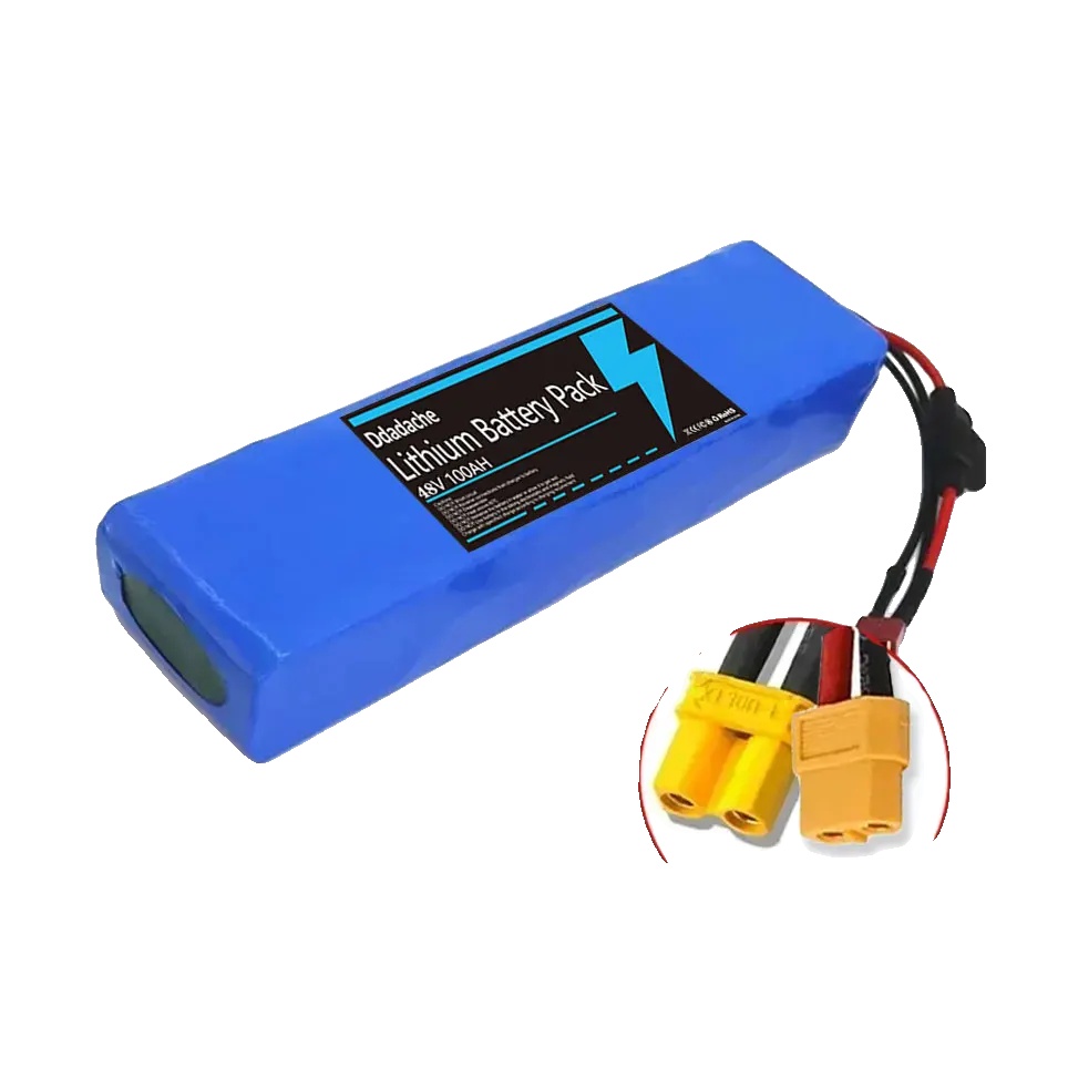 Wiederaufladbares Batteriepaket, 48v Nennspannung, Lithium-ionen-technologie, Xt60-xt30
