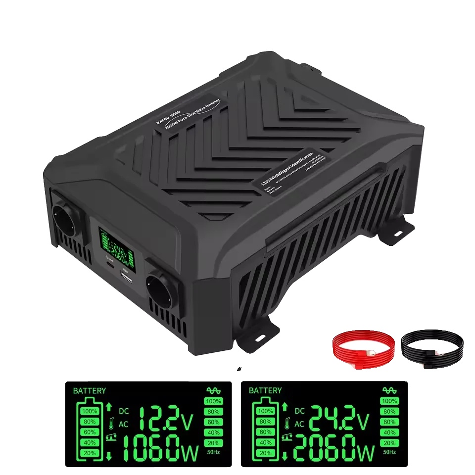 Wechselrichter, Dualspannung, Effiziente Energieumwandlung, 12v1200w-24v2300w