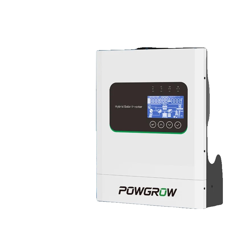 Netzunabhängiger Solarwechselrichter, 5000w, 24vdc, 500vdc Leerlaufspannung, 9000w Pv-leistung, 160a Ladestrom