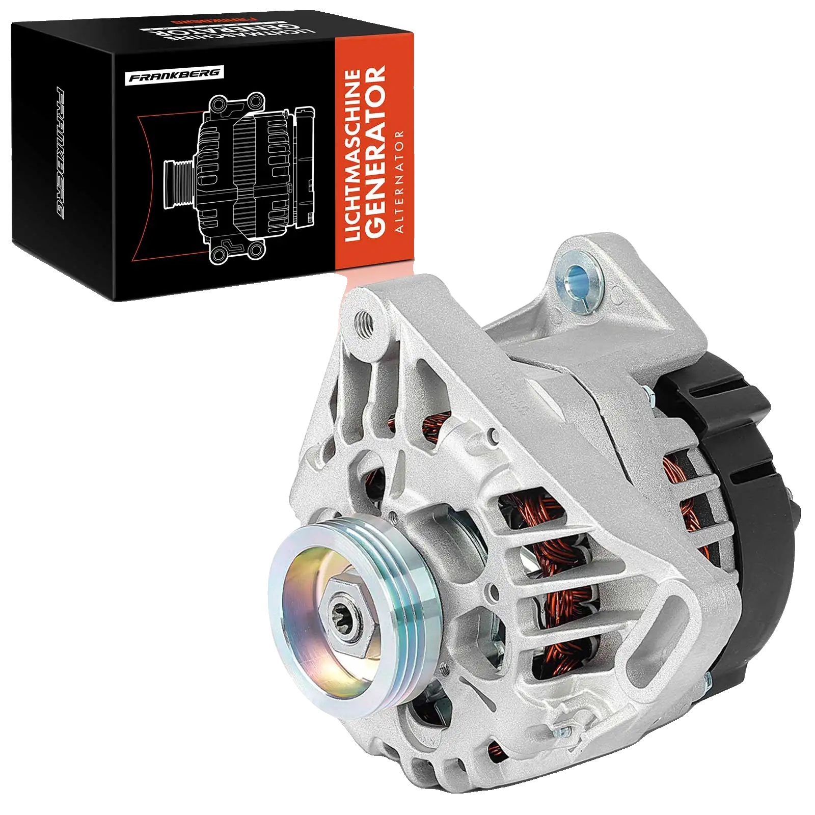 Generator, 12 V, 70 A Ladestrom, 59,7 Mm Riemenscheibendurchmesser, Im Uhrzeigersinn Drehend, 3 Rillen