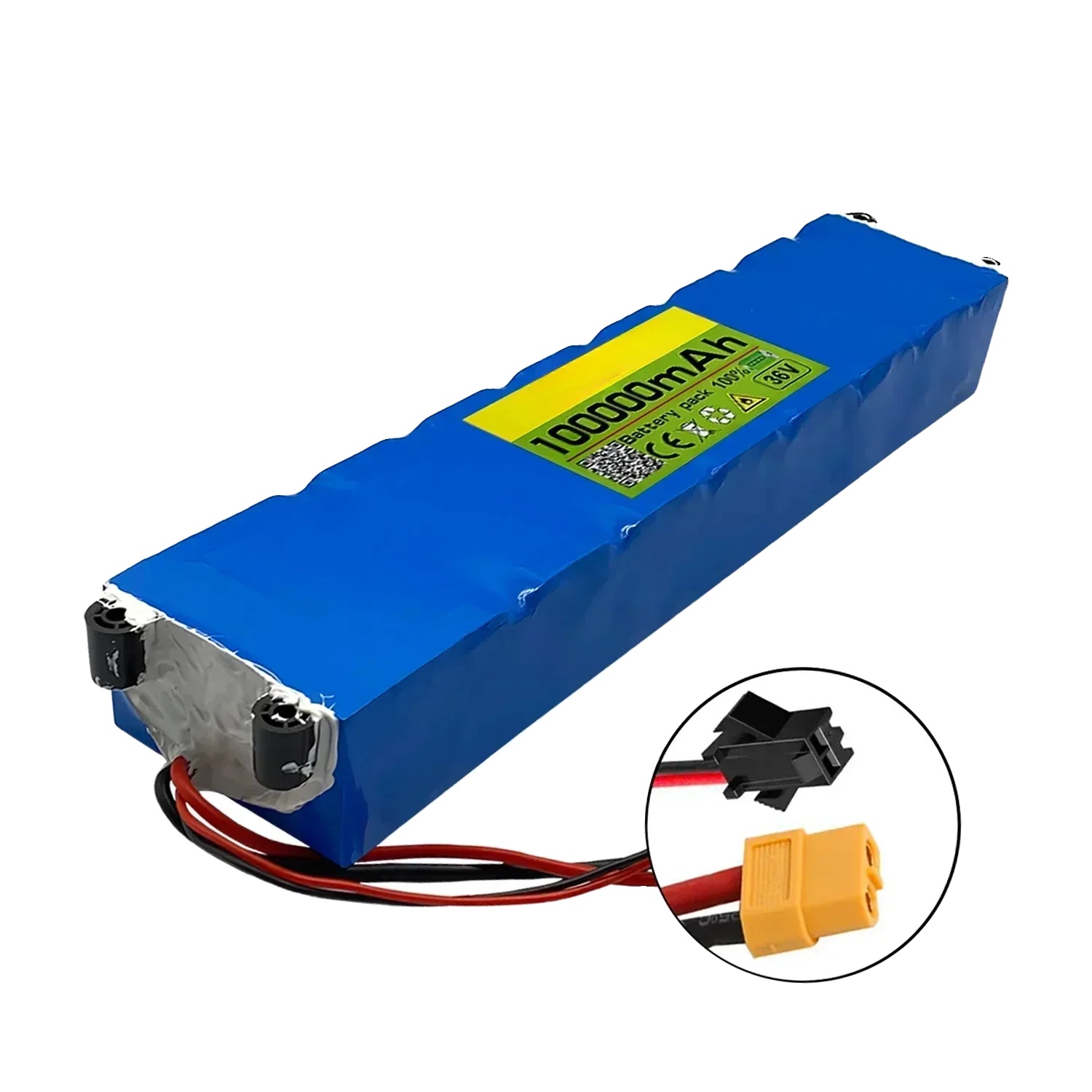 Elektrischer Zweiradfahrzeug-akkupack, 100ah Kapazität, Intelligente Bms-funktionen, Xt60 Sm