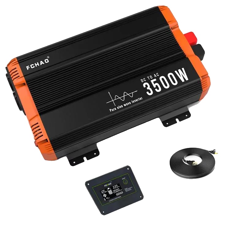 Wechselrichter, Reine Sinuswelle, Lcd-display, Kst-3500w-24v, 220-240v, 12v