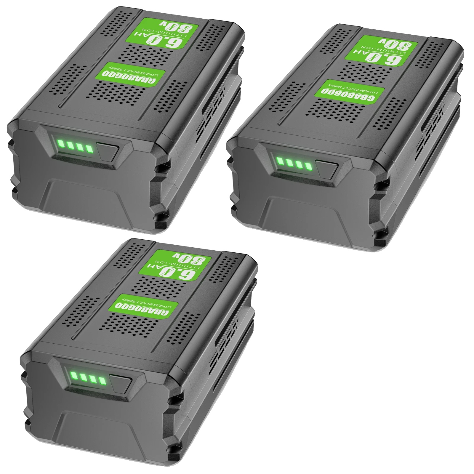 Ersatzbatterie, 6000mah Kapazität, Kompatibel Mit Greenworks Werkzeugen, Beige