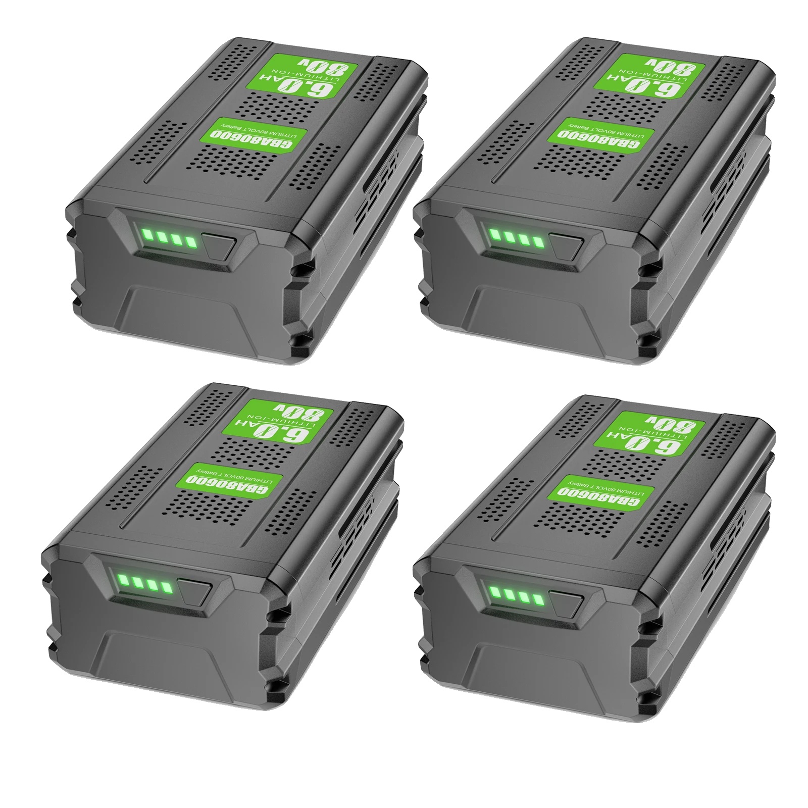 Ersatzbatterie, 6000mah Kapazität, Kompatibel Mit Greenworks Werkzeugen, Rosa