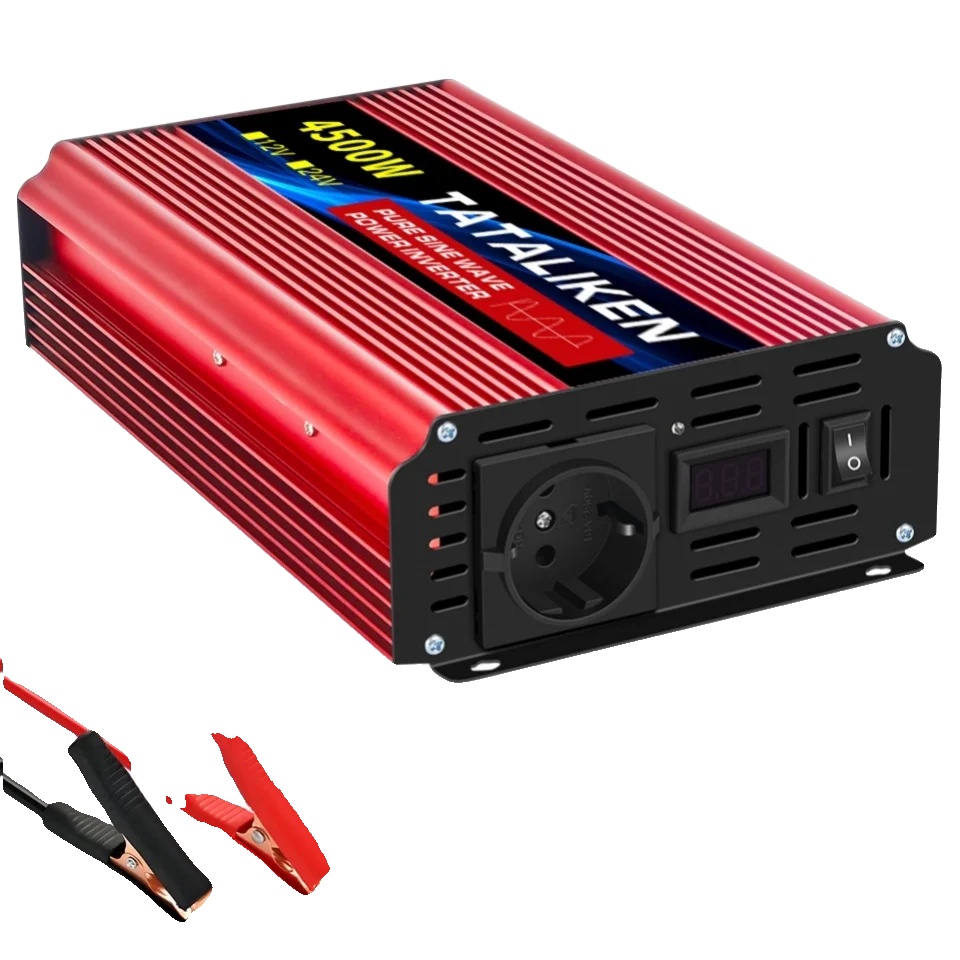 Wechselrichter, Dc 12v Auf Ac 220v, Europastecker, 12v4500w220v-led