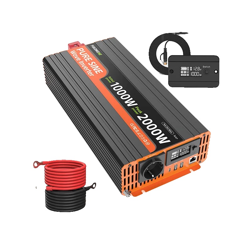 Wechselrichter, Inselbetrieb, Lcd-fernbedienung, 12v-230v