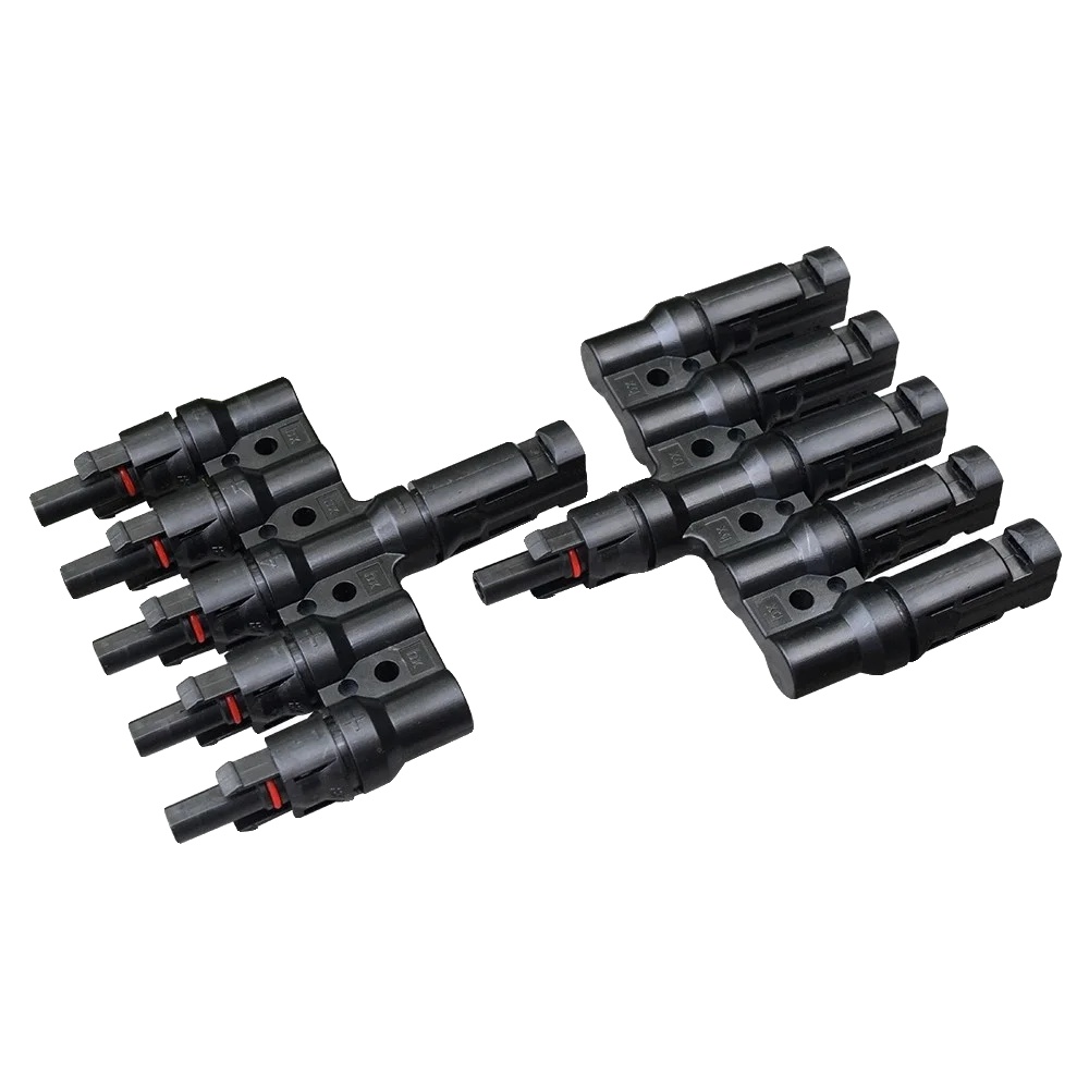 Solarpanelanschluss, Wasserdicht, Einfach Zu Bedienen, 5 In 1 Adapter