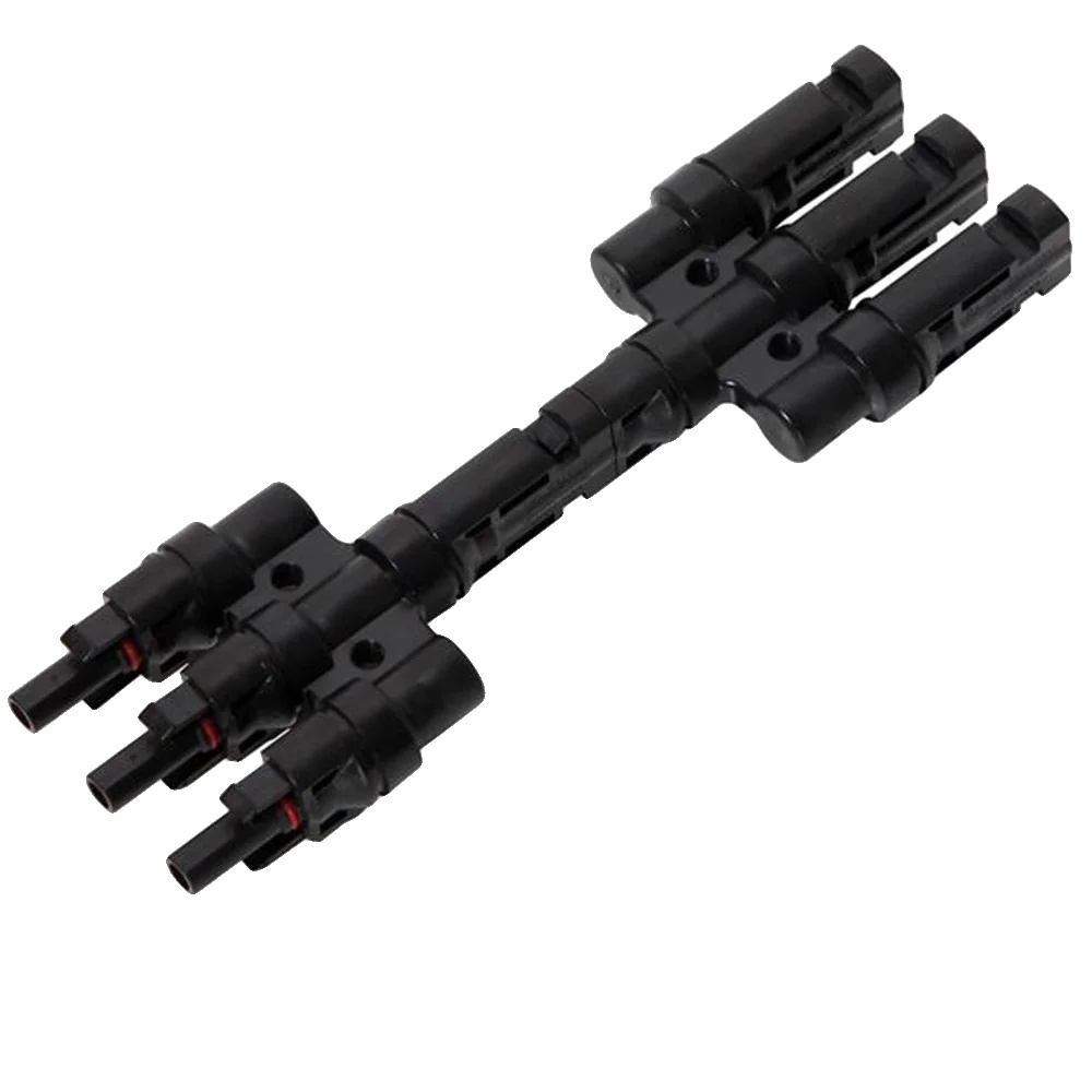 Solarpanelanschluss, Wasserdicht, Einfach Zu Bedienen, 3 In 1 Adapter