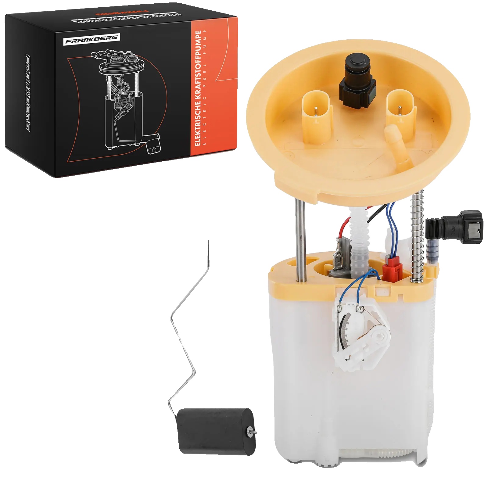 Kraftstoffpumpe, Breite 135 Mm, Höhe 285 Mm, Spannung 12 V, Durchflussrate 200 L/h, Betriebsdruck 3 Bar