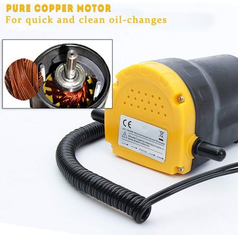 Ölpumpe, 12v 60w Ölabsaugpumpe, Transferpumpe Zum Ölablassen, Elektrische Öltransferpumpe Für Autos, Motorräder, Wohnmobile, Boote