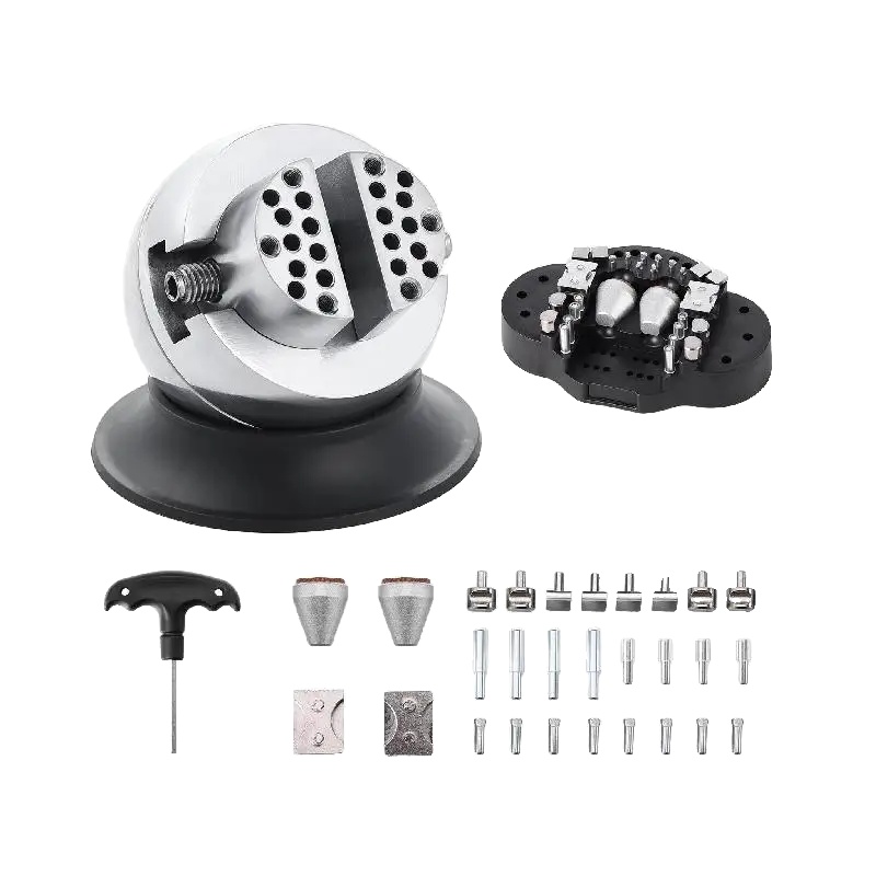 Vevor Kugelspannvorrichtung, 360° Drehbare Basis, 30 Teile Zubehör, Präzisionsspannsystem