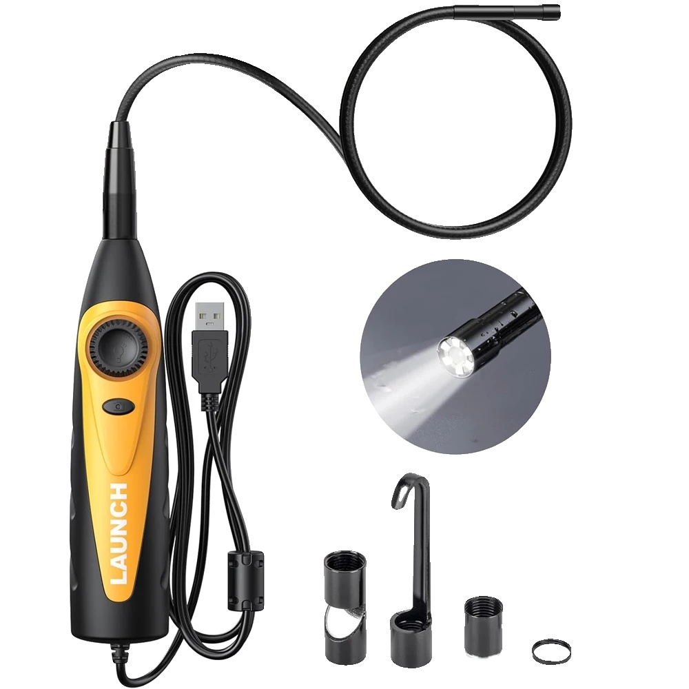 Endoskop, 5,5 Mm Durchmesser, 2000 Mm Kabel Länge, 6 Helligkeitsstufen, Hd-bildgebung, Ip67 Wasserdicht
