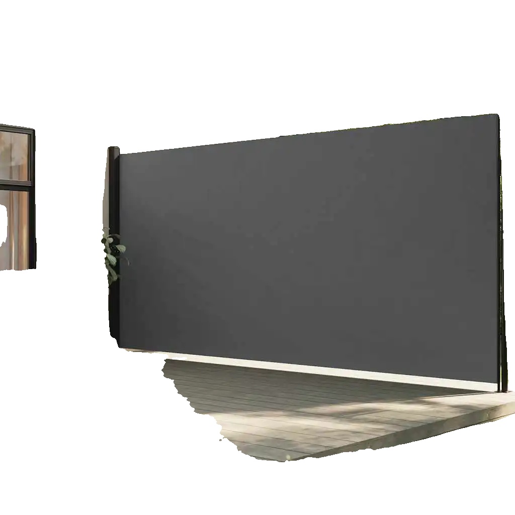Ausziehbare Seitenmarkise, 220 Cm Breite, 600 Cm Länge, Uv-schutz, Wasserabweisend, Polyestergewebe