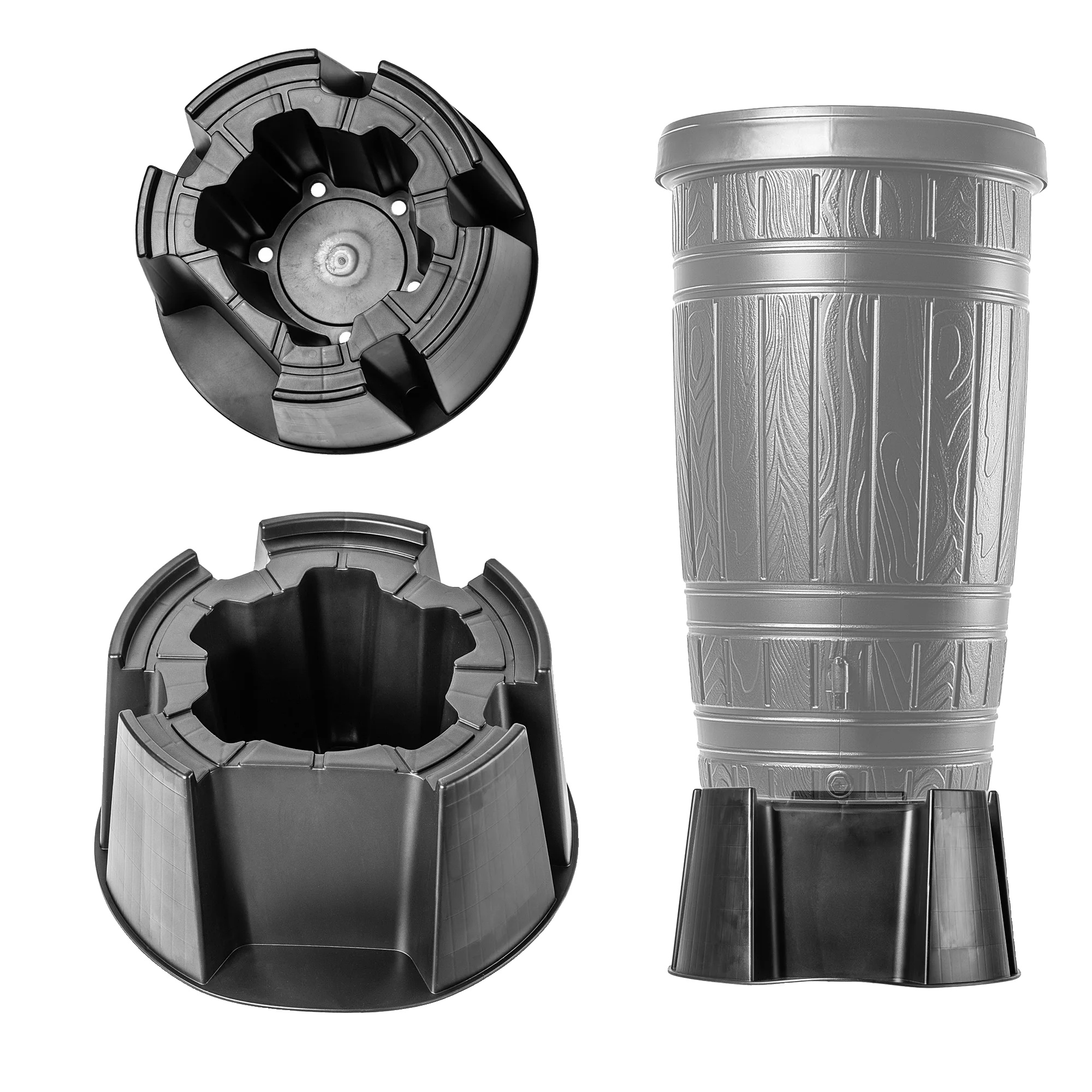 Wassertankständer, Hdpe-kunststoff, 60 Cm Höhe, Kompatibel Mit Standardsets, Verbesserte Stabilität, Wetterbeständig