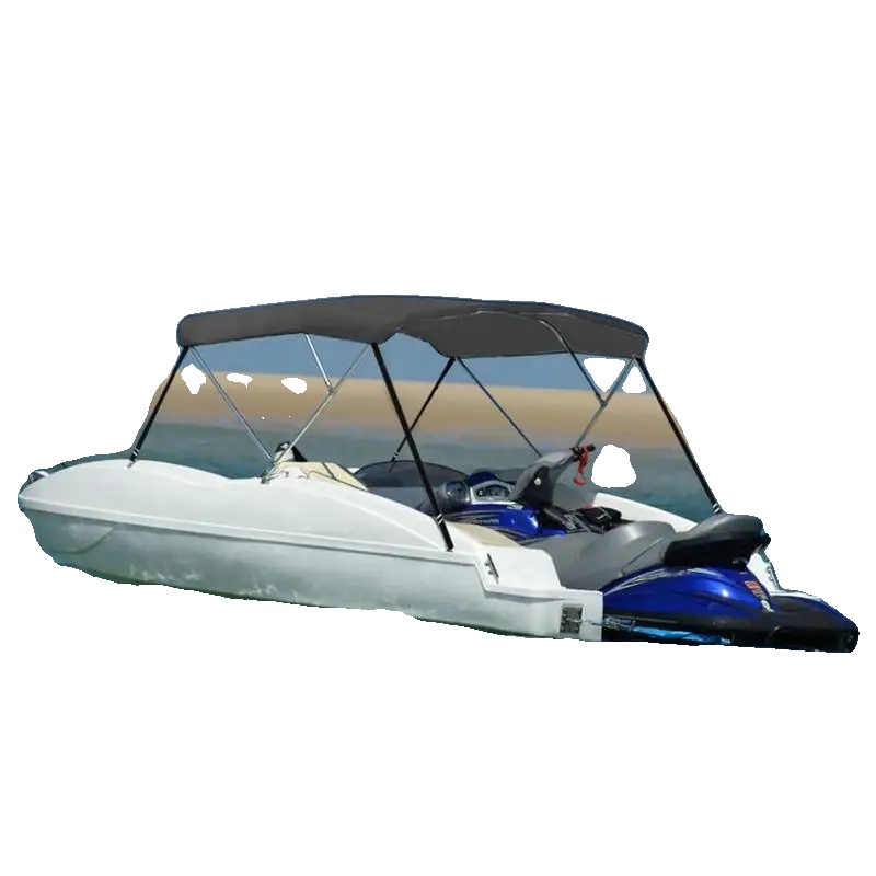 Bimini-top, Wetterbeständiger Stoff, Schnelle Installation, Anthrazit