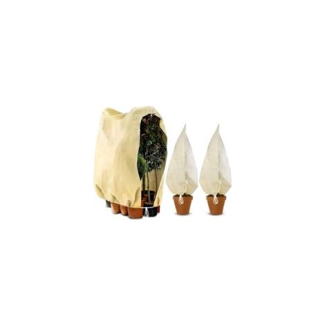 3-teiliger Winterpflanzenschutz, Strapazierfähiger Winterkulturschutz, Wiederverwendbarer Frostschutz-kübelpflanzensack Mit Reißverschluss Für Palmen Und Olivenbäume (10