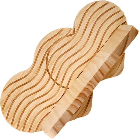 Dekorativer, Wandmontierter Blumentopf Aus Holz – Vase Für Kunstpflanzen Und Trockenblumen – Wanddekoration Im Modernen Landhausstil Für Flur Und Wohnzimmer – Schöne Optik