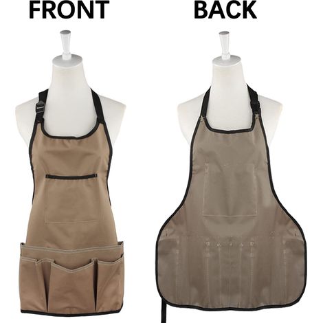 Gartenschürze Für Damen Mit Taschen, Schürze Für Topfpflanzen Im Gewächshaus, Gewächshauszubehör