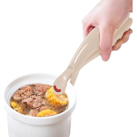 Nicht Hitzebeständige, Rutschfeste Heizzange Für Sicheres Kochen Wiederverwendbare Küchenutensilien, Mikrowelle, Büro, Serviertisch, Töpfe Und Pfannen