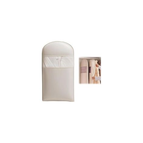 Selbstkomprimierender, Platzsparender Aufbewahrungsbeutel Für Winterkleidung, Kompressionsbeutel Für Daunenmäntel, Staubdichter Kleiderschrank-organizer (beige, M+l+xl)
