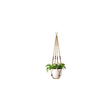 Set Mit 2 Makramee-pflanzenampeln – Dekorative Pflanzenhalter