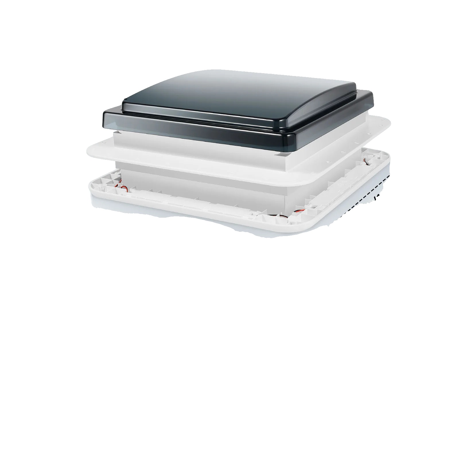 Abluftventilator, Led-beleuchtung, Leiser Betrieb, Beige