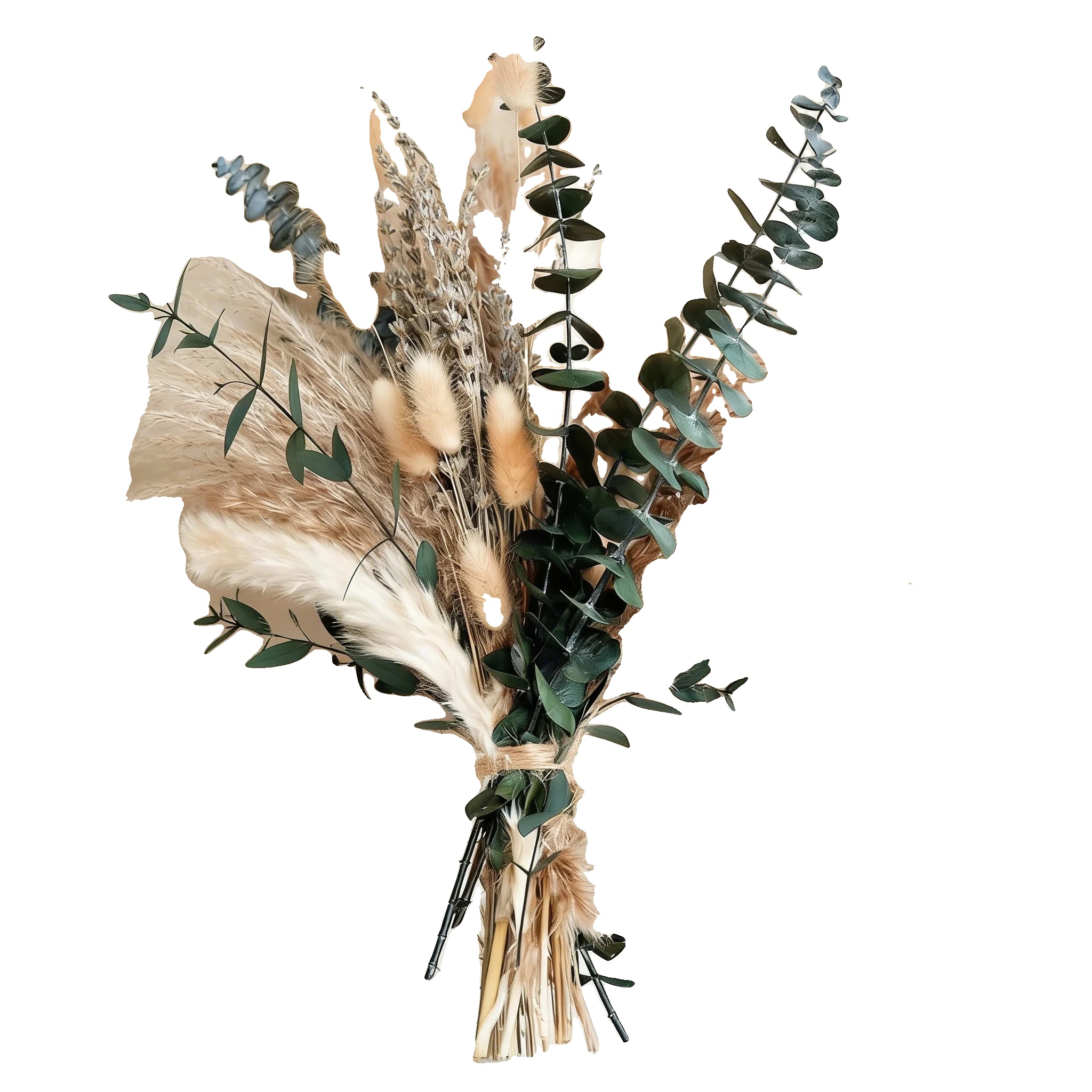 Getrockneter Blumenstrauß, Natürliche Eleganz, Vielseitige Dekoration, C
