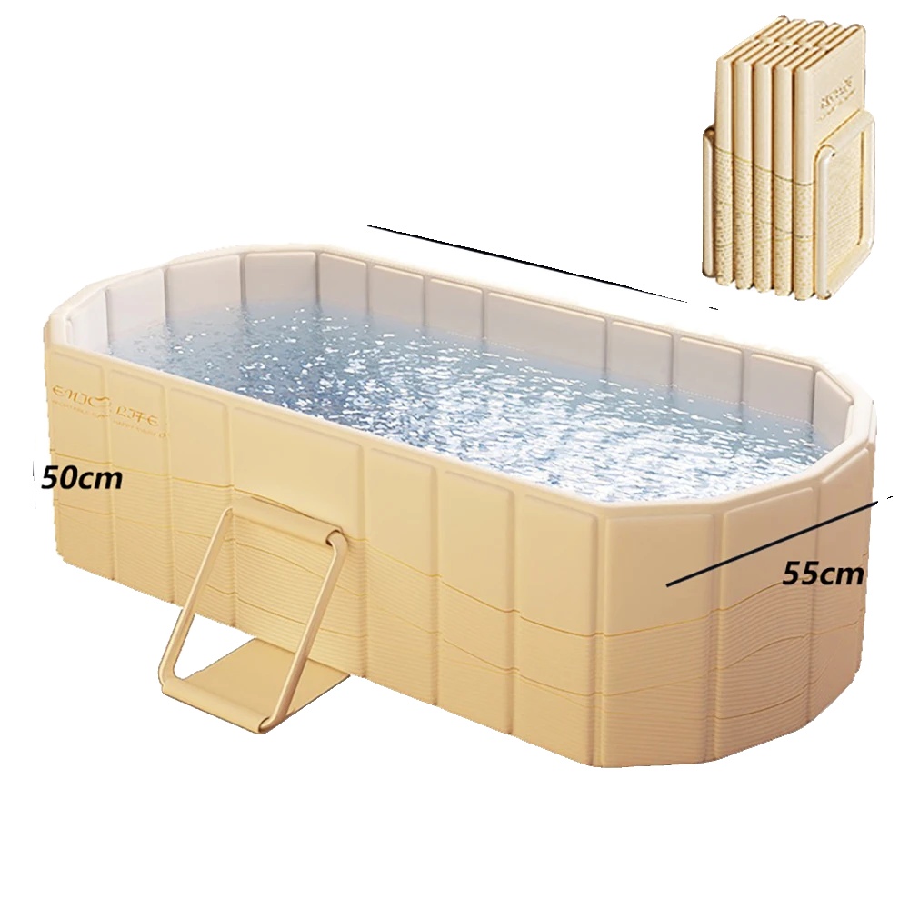 Badewanne, Faltbares Design, Geeignet Für Erwachsene, 1.5m