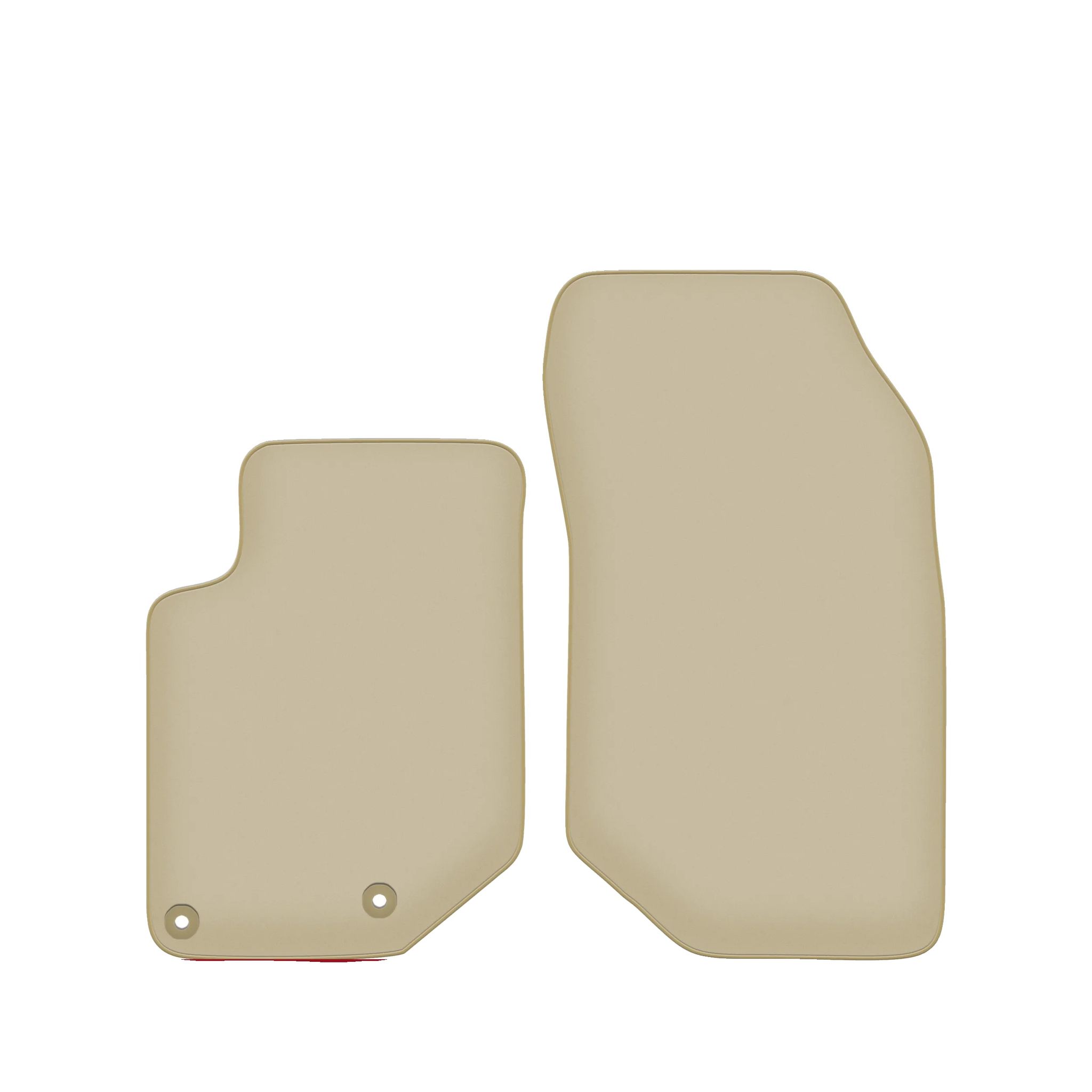Auto-frontteppiche, Luxus-umrandete Fußmatten, Beige, Maßgeschneidert Für Citroen C4 X Hatchback Limousine (2020-), Langlebige Synthetische Faser,